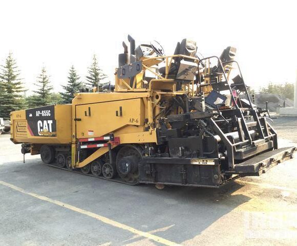 CATERPILLAR AP-655C ASPHALT PAVER