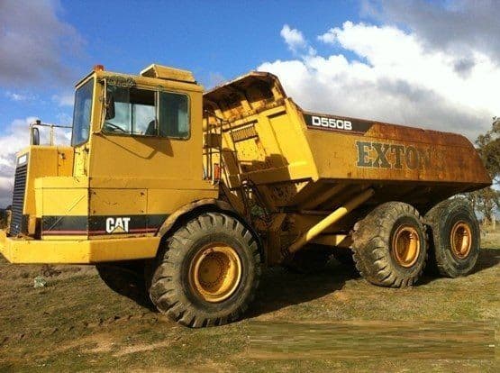 articulated dump trucks d250d caterpillar 13