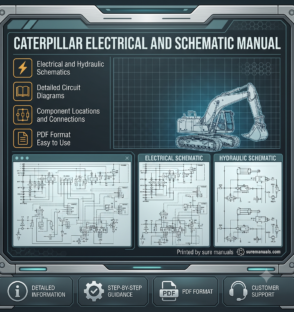 CATERPILLAR ELECTRICAL & HYDRAULIC SCHEMATIC