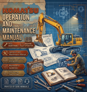 KOMATSU OPERATION & MAINTENANCE MANUAL