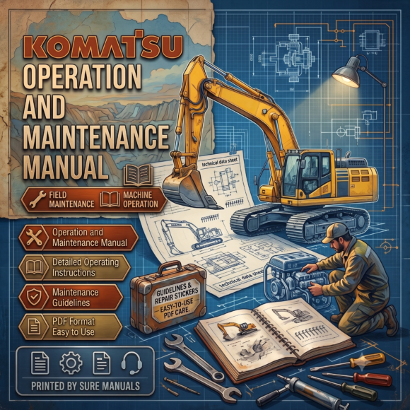 KOMATSU OPERATION & MAINTENANCE MANUAL