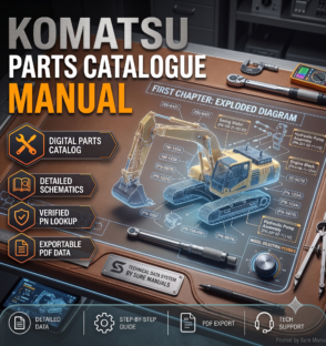 KOMATSU PARTS CATALOGUE MANUAL