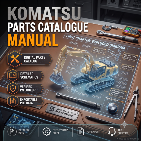 KOMATSU PARTS CATALOGUE MANUAL