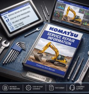 KOMATSU SERVICE REPAIR MANUAL