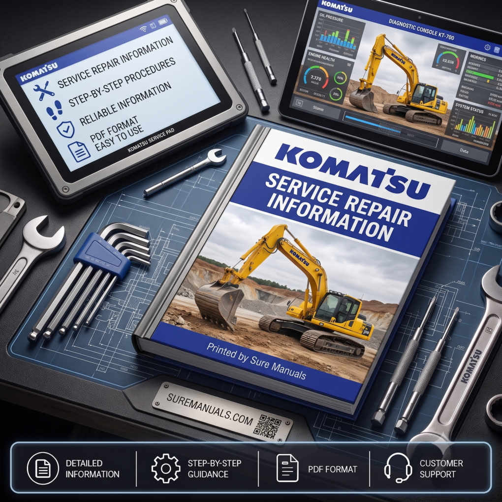 KOMATSU SERVICE REPAIR MANUAL